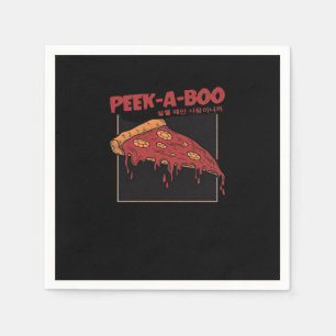 Serviette En Papier Citation drôle Peekaboo