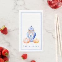 Citrouille d'automne | Monogramme de pot de gingem