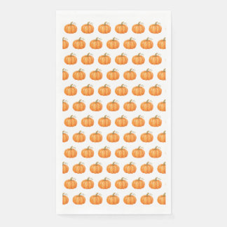 Serviette En Papier Citrouille Mignonne