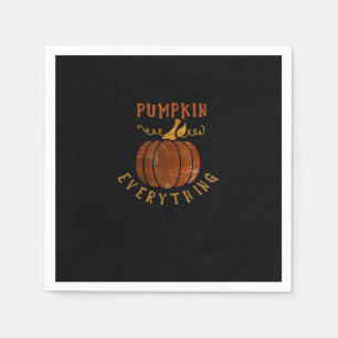 Serviette En Papier Citrouille Tout l'amour Automne Citrouille épices 