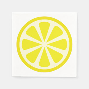 Serviette En Papier Citrus Citrus Coupe 1er anniversaire