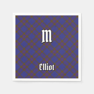 Serviette En Papier Clan Elliot Serviettes Tartan Modernes