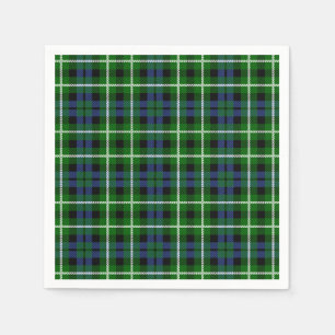 Serviette En Papier Clan Graham Tartan