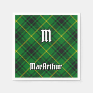 Serviette En Papier Clan MacArthur Tartan