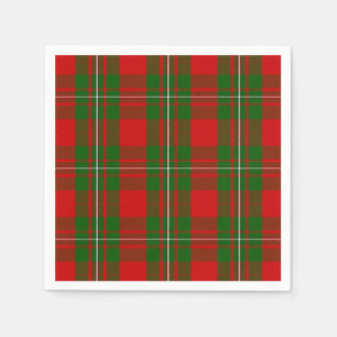 Serviette En Papier Clan MacGregor Tartan