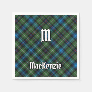 Serviette En Papier Clan MacKenzie Tartan Napkins