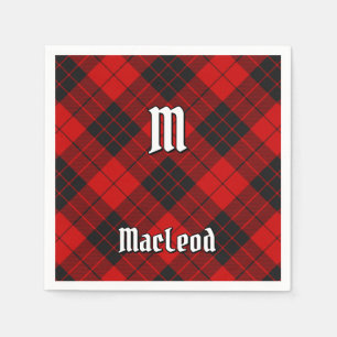 Serviette En Papier Clan Macleod de Raasay Tartan