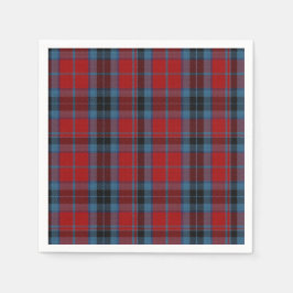 Serviette En Papier Clan MacTavish Tartan Plaid