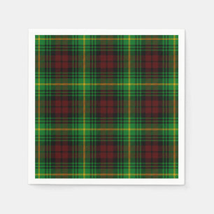 Serviette En Papier Clan Martin Tartan