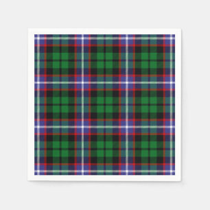 Serviette En Papier Clan Russell Tartan