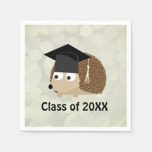 Serviette En Papier Classe de 20XX Hérisson Diplômé