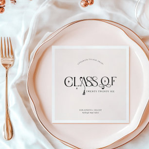 Serviette En Papier Classe de Décoration de fête de fin d'études per