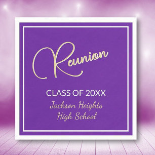 Serviette En Papier Classe de design classique Réunion