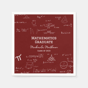 Serviette En Papier Classe de finissants en mathématiques bordeaux