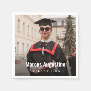Serviette En Papier Classe de photos de fin d'études de 2025