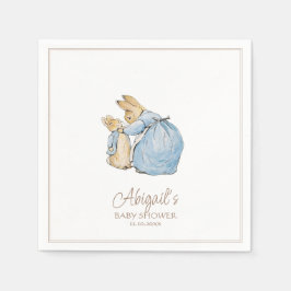 Serviette En Papier Classic Pierre le Baby shower lapin