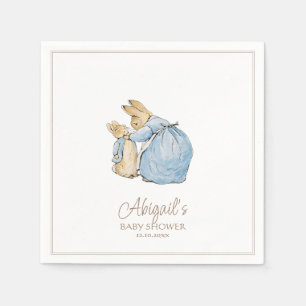 Serviette En Papier Classic Pierre le Baby shower lapin