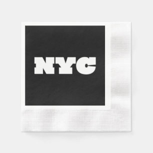 Serviette En Papier Classique de NYC