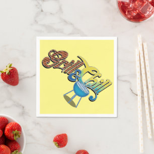 Serviette En Papier Classy Grillin'