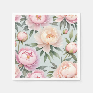 Serviette En Papier Classy Peony