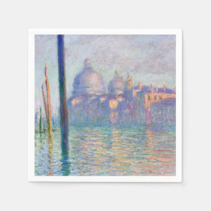 Serviette En Papier Claude Monet - Grand Canal, Venise