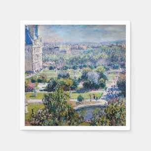 Serviette En Papier Claude Monet - Les Jardins des Tuileries