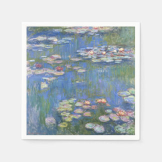 Serviette En Papier Claude Monet // Nappes d'eau