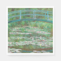 Claude Monet pont de football japonais. Impression