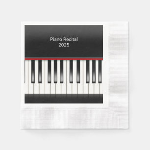 Serviette En Papier clavier piano pour piano récital