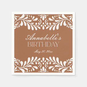 Serviette En Papier Clay Talavera Carrelage Espagne Fiesta Anniversair