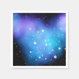 Serviette En Papier Clouages spatiaux Galaxy Starlight