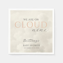 Cloud Neuf nuages blancs Baby shower