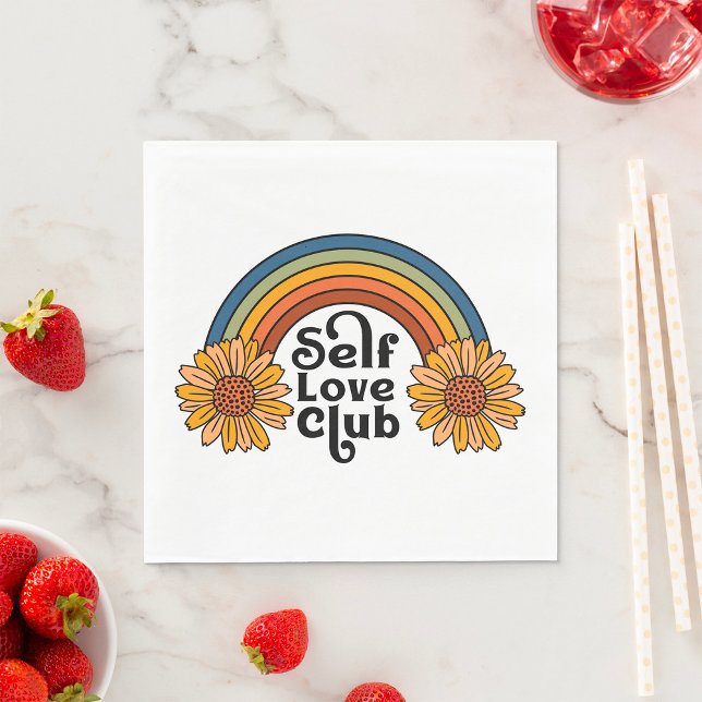 Serviette En Papier Club Self Love (Créateur téléchargé)