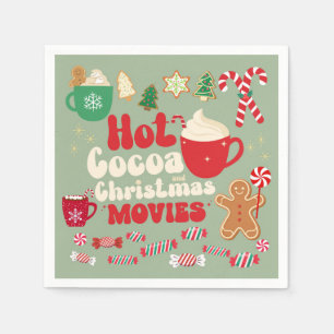 Serviette En Papier Coca Chaud Et Films De Noël