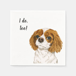 Serviette En Papier Cocker Spaniel Chien Personnalisé Cocktail Napkin