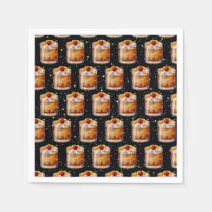 Serviette En Papier Cocktail à l'ancienne