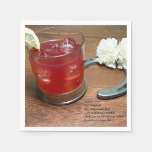 Serviette En Papier Cocktail de bijou de Belmont