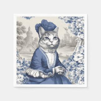 Serviette En Papier Cocktail de chats fantaisie serviettes