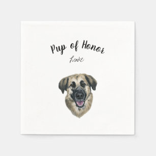 Serviette En Papier Cocktail de chien serviettes