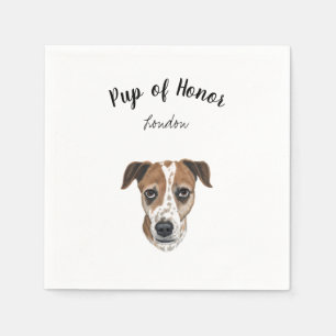 Serviette En Papier Cocktail de chien serviettes