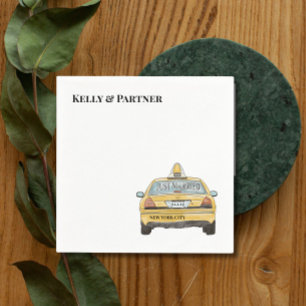 Serviette En Papier Cocktail Mariage de taxi NYC