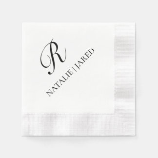 Serviette En Papier Cocktail Mariage personnalisable Napktail