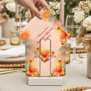 Serviette En Papier Cocktail Tequila Sunrise Coucher de soleil Enterre