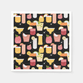 Serviette En Papier Cocktails