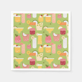 Serviette En Papier Cocktails