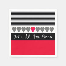 Coeur rose et rouge accentué