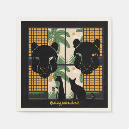 Serviette En Papier Coeurs de pomme