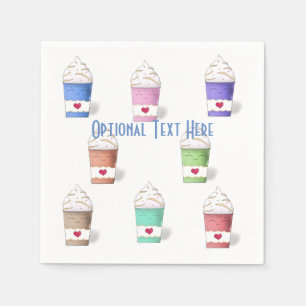 Serviette En Papier Coffee Cups