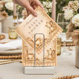 Serviette En Papier Coffee Lover Baby Shower