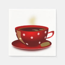 Coffee Thème Napkins